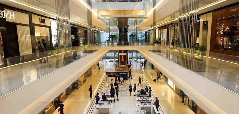 Brasil, S„o Paulo, SP. 23/10/2012. Vista do Shopping JK Iguatemi, na capital paulista. No primeiro piso, o espaÁo "Galaxy Studio" montado pela Samsung para demonstraÁ„o da linha de smartphones e tablets da marca. - CrÈdito:H…LVIO ROMERO/ESTAD√O CONTE⁄DO/AE/CÛdigo imagem:173086